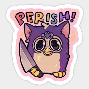 Perish Sticker